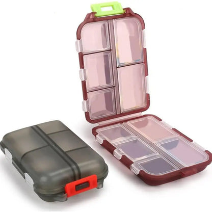 Portable Travel Pill Box Organizer