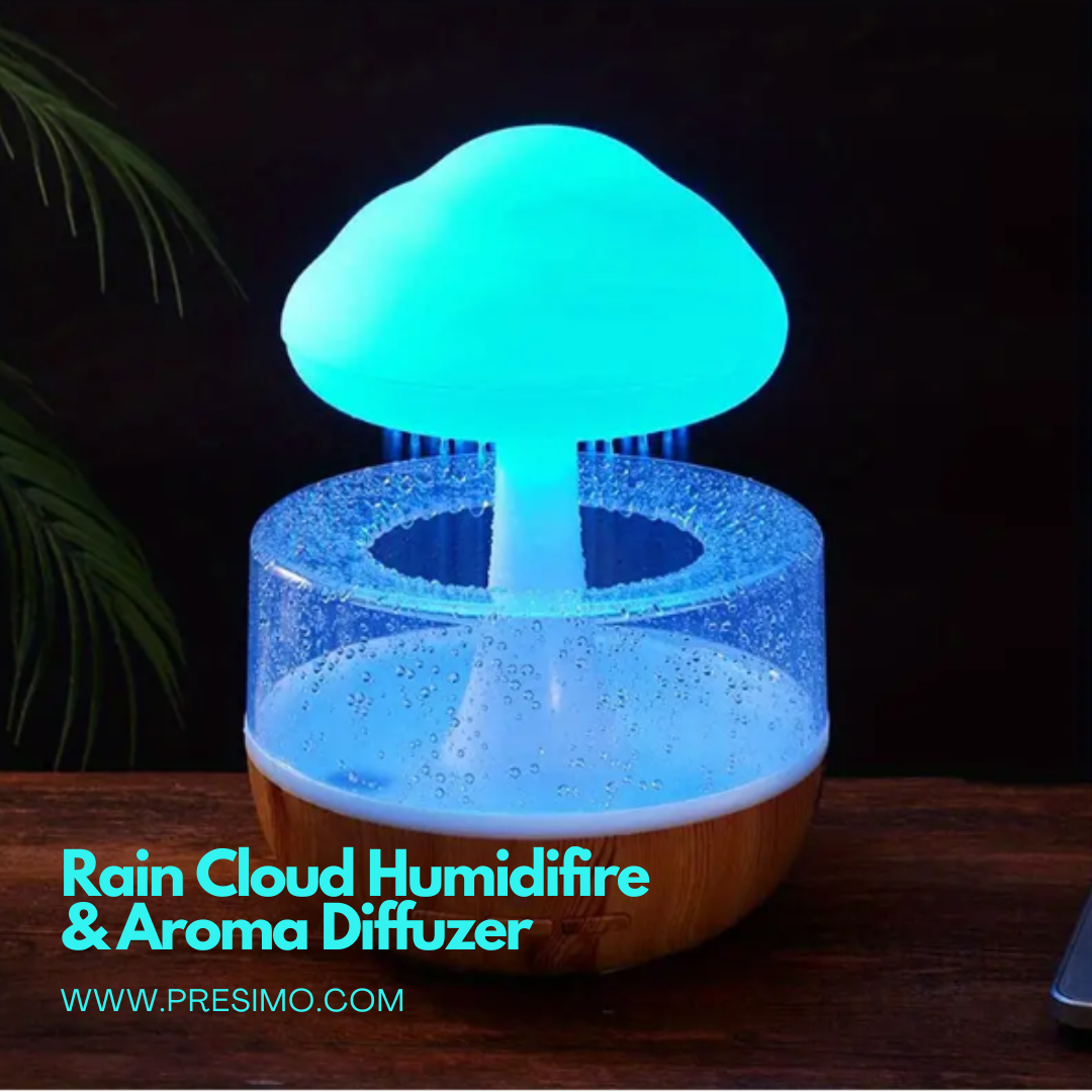 RAIN CLOUD HUMIDIFIER & AROMA DIFFUZER