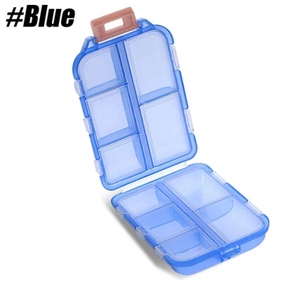 Portable Travel Pill Box Organizer