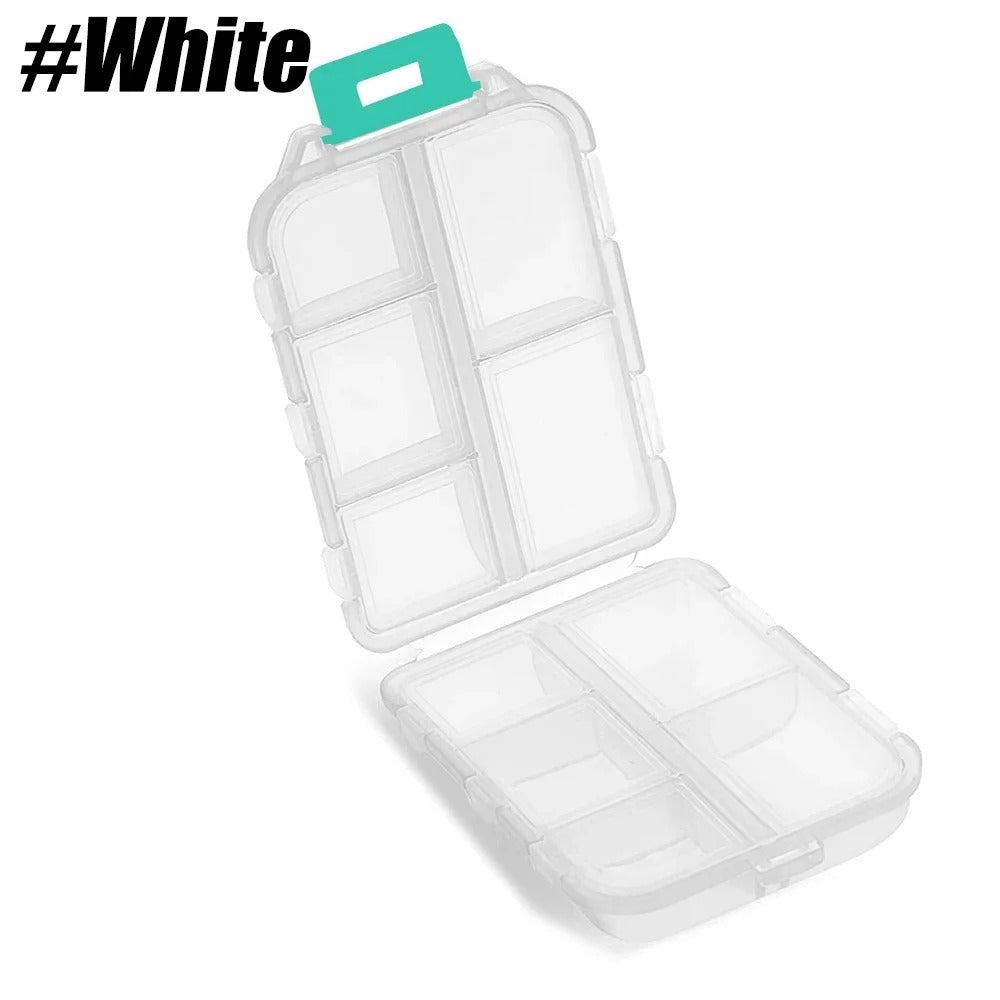 Portable Travel Pill Box Organizer